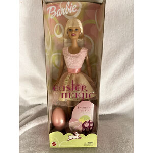 VINTAGE Mattel Barbie Doll Easter Magic Special Edition 2002 SEE ALL